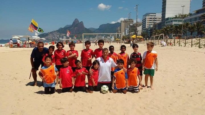 Primer contrato con Flamengo