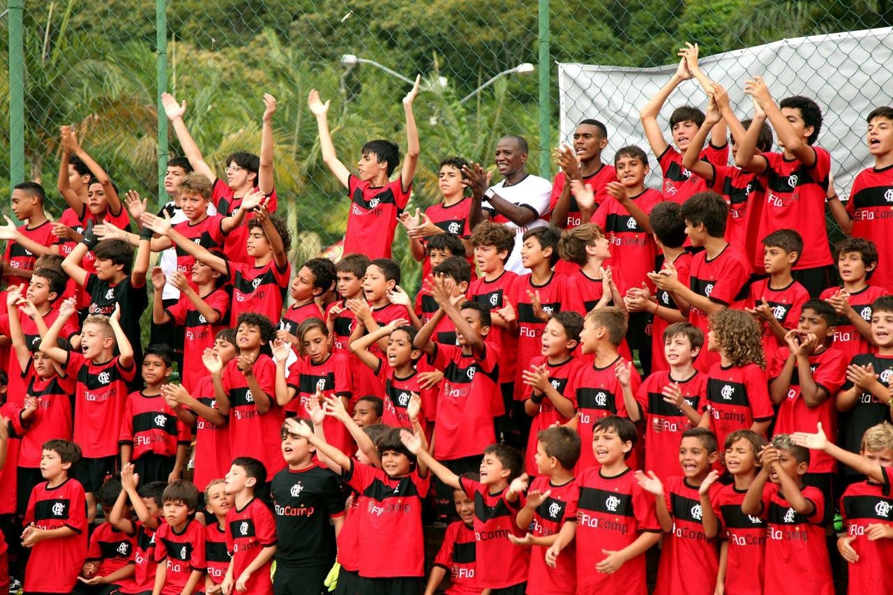 Celebração das 200 escolas oficiais do C.R. Flamengo