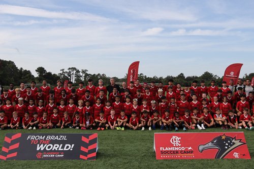 Primeiro camp internacional do C.R. Flamengo nos Estados Unidos